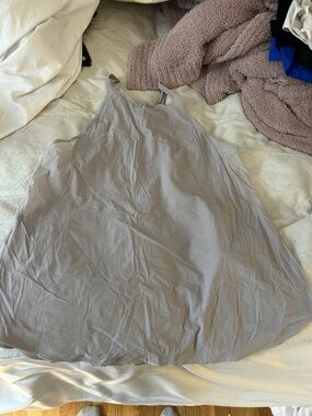 lululemon athletica Light Gray Tank Top